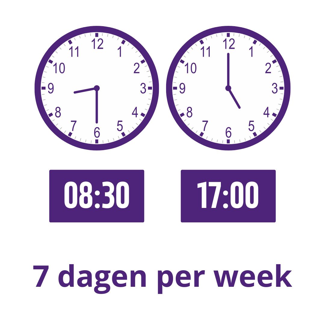 marktkantoor openingstijden Het marktkantoor is zeven dagen per week open tussen half negen en vijf uur.